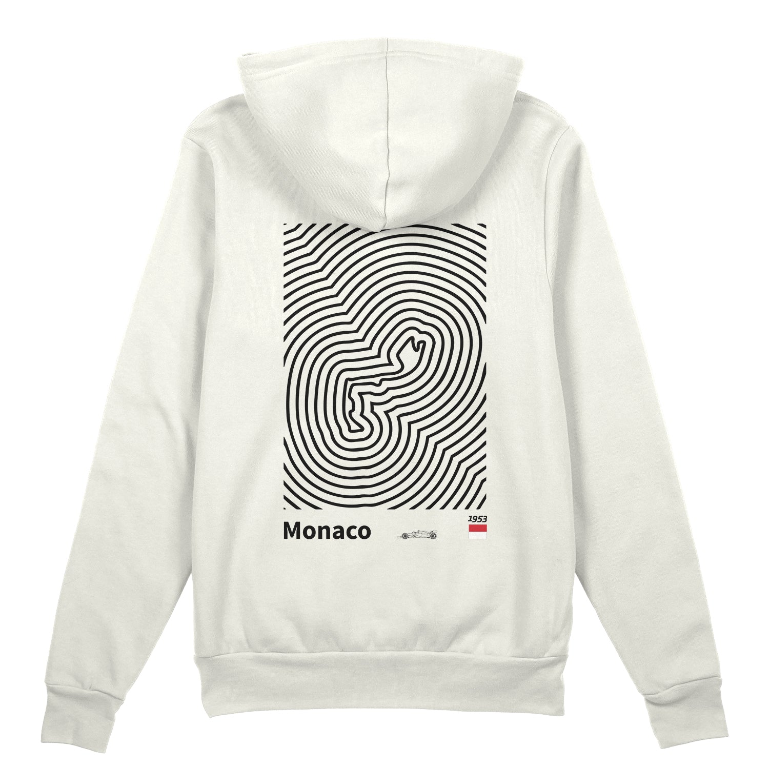 Circuit de Monaco Artwork Oversize Hoodie