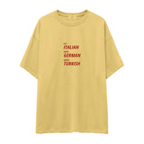 Eat Drive Marry Oversize Tişört