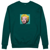 Andy Warhol / Marilyn Monroe Blue Sweatshirt