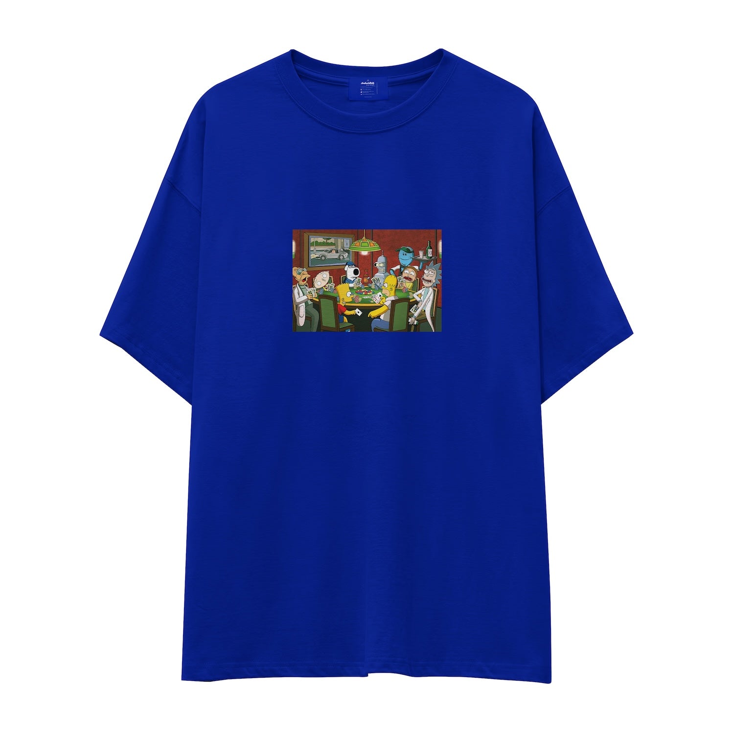 Champions League Poker Oversize Tişört