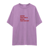 Hotter & Better Oversize Tişört
