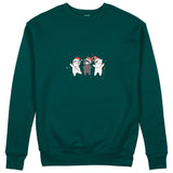 Tangled Christmas Cats Sweatshirt