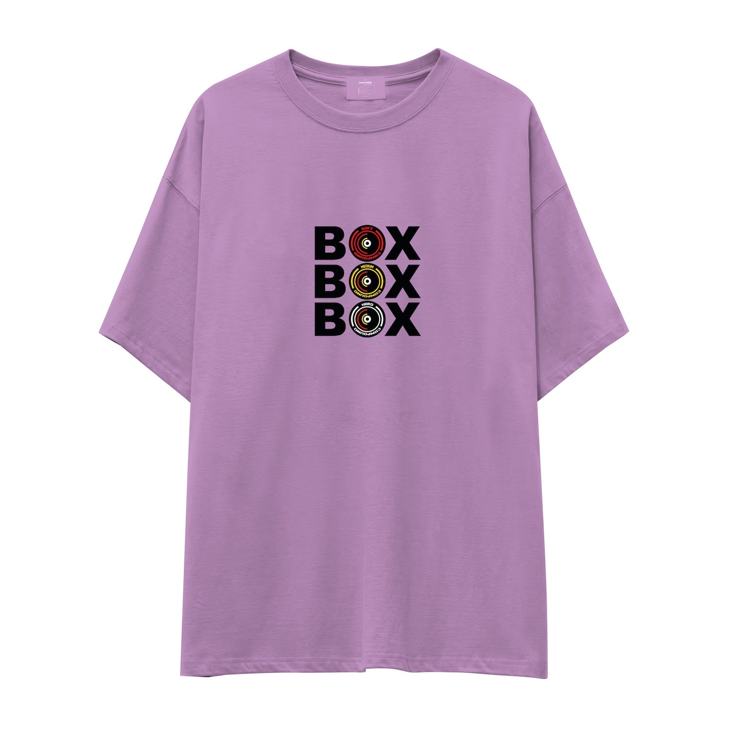 Box Box Box Oversize Tişört