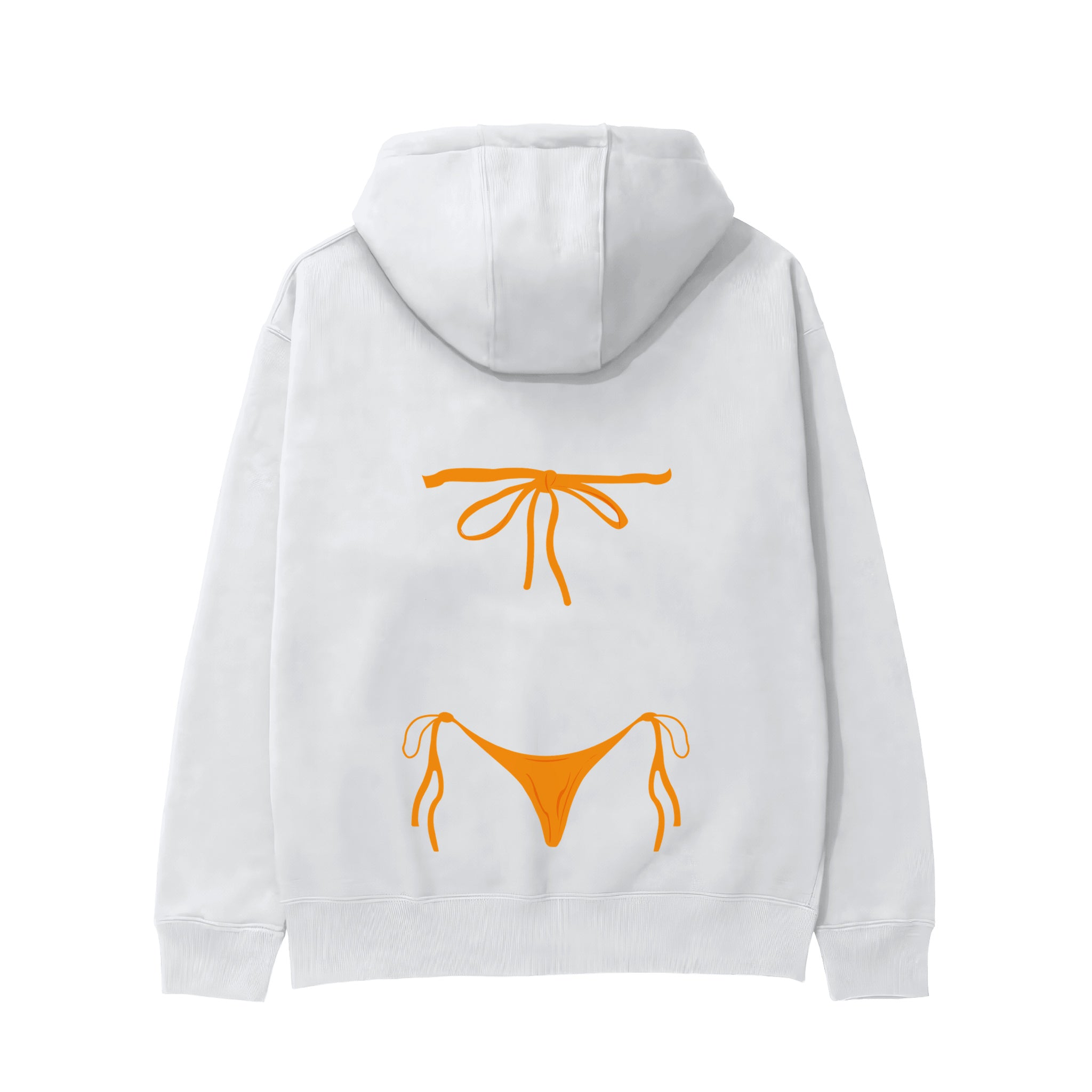 Orange Bikini Hoodie