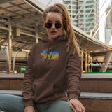 Buğday Tarlası ve Kargalar Oversize Hoodie