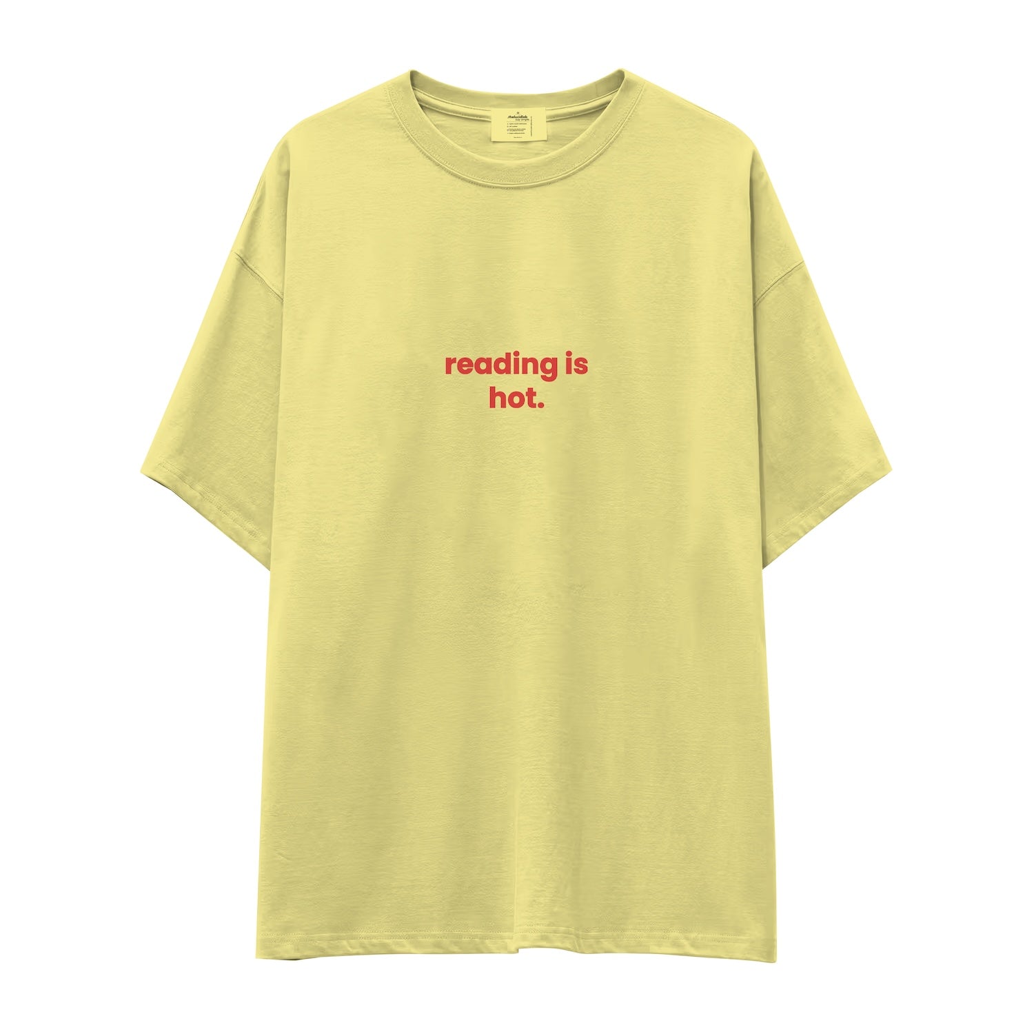 Reading Is Hot Oversize Tişört