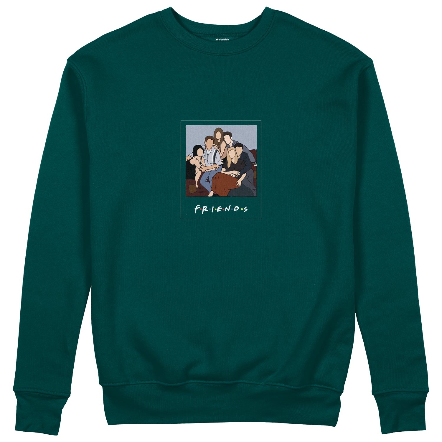 Friends Silüetli Sweatshirt