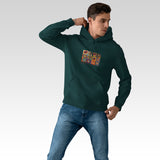 Color Study, Squares With Concentric Circles Hoodie