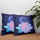 Lotus Çift Taraflı Kırlent Kılıfı 2 Adet