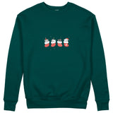 Christmas Stocking Cats Sweatshirt