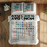 Formula 1 Week Days / F1 Teams Çift Taraflı Nevresim Takımı