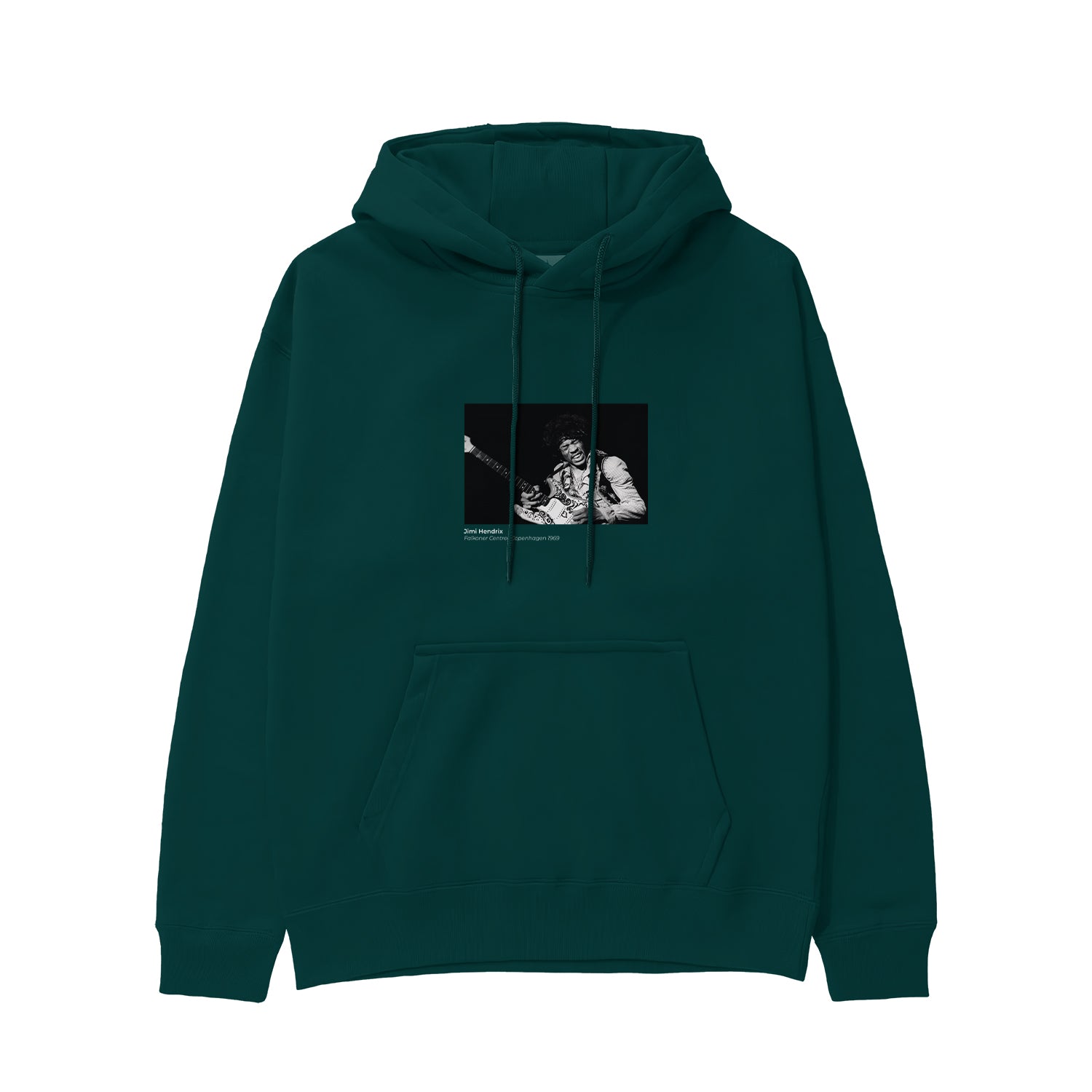 Jimi Hendrix Falkoner Centret Copenhagen 1969 Hoodie