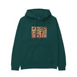 Color Study, Squares With Concentric Circles Hoodie