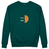 Orange Sweatshirt
