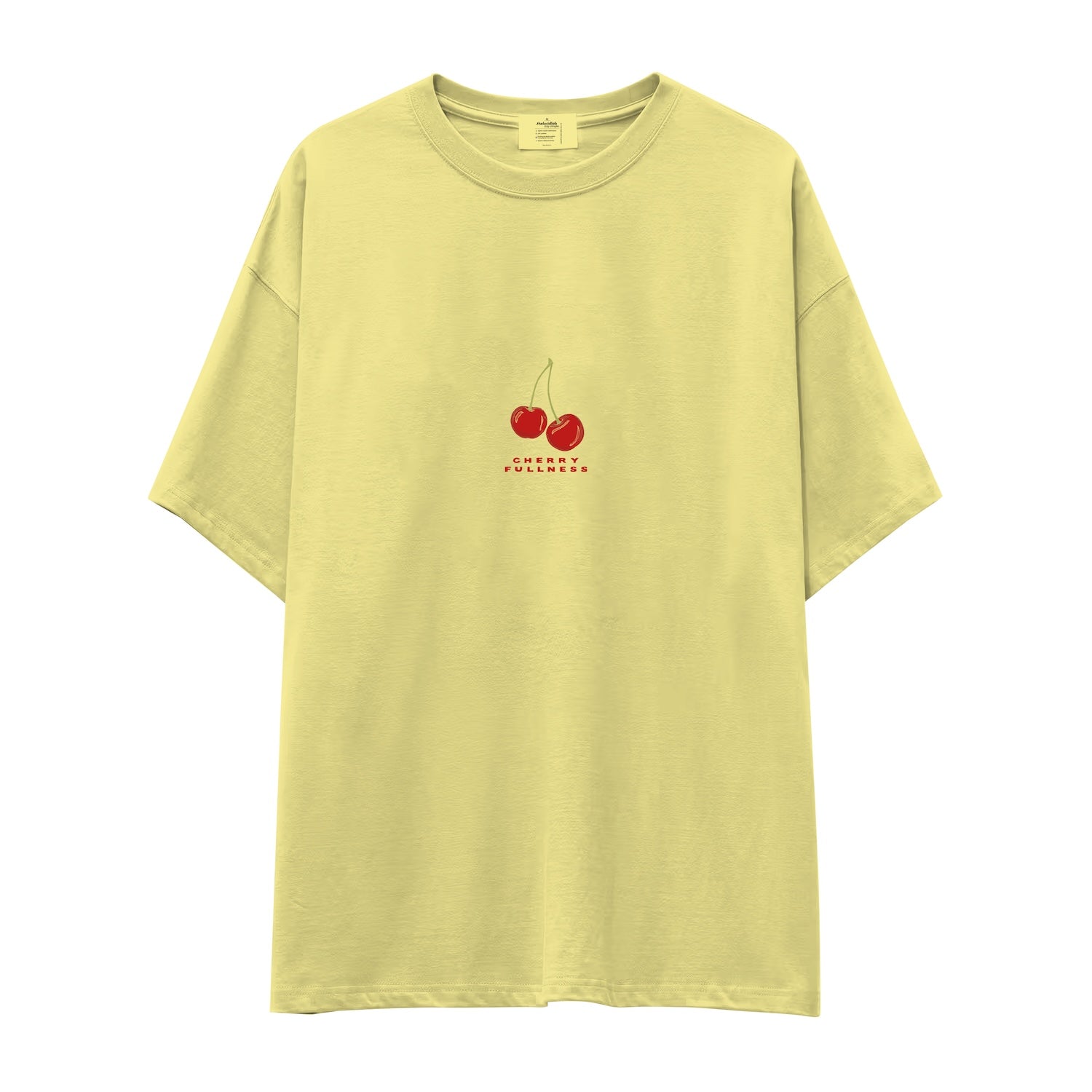 Cherry Fullness Oversize Tişört