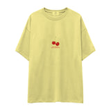 Cherry Fullness Oversize Tişört