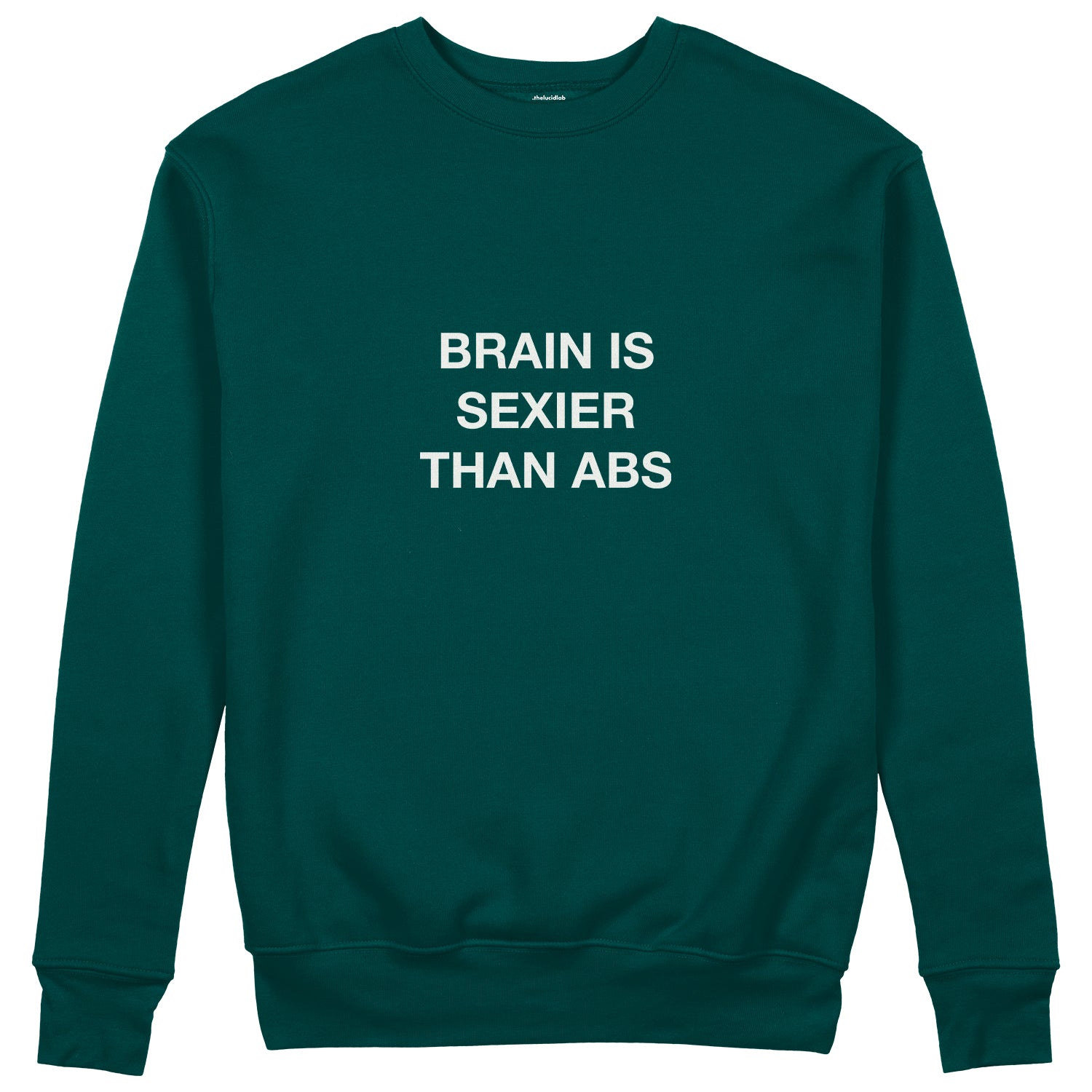 Brain Is Sexier Than Abs Sweatshirt