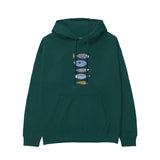 Marine Pattern Study Hoodie