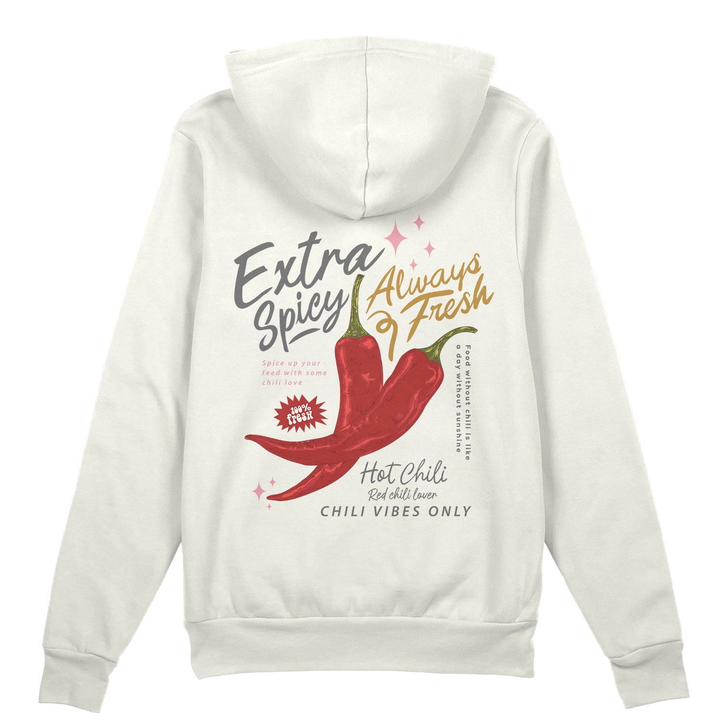 Chili Vibes Only Oversize Hoodie