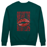 Ruby Lips Sweatshirt