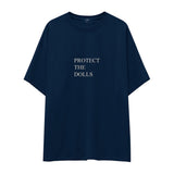 Protect The Dolls Oversize Tişört