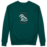 Perspektif Kanagawa Dalgası Sweatshirt