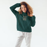 Christmas Reindeer Crew Hoodie