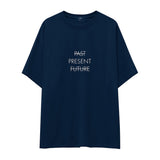 Past Present Future Oversize Tişört