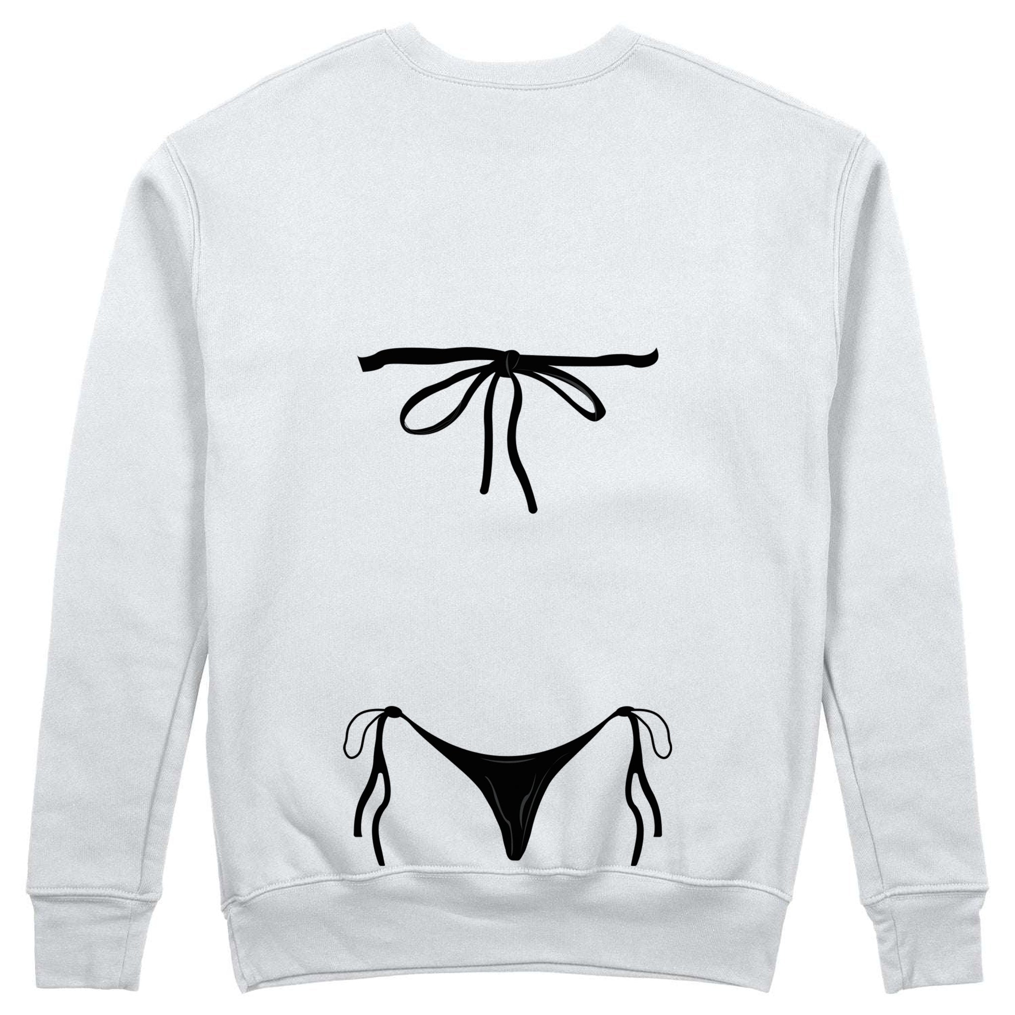 Black Bikini Sweatshirt