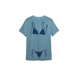 Navy Blue Bikini Tişört