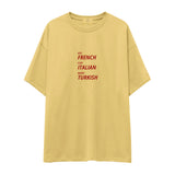 Kiss Flirt Marry Oversize Tişört