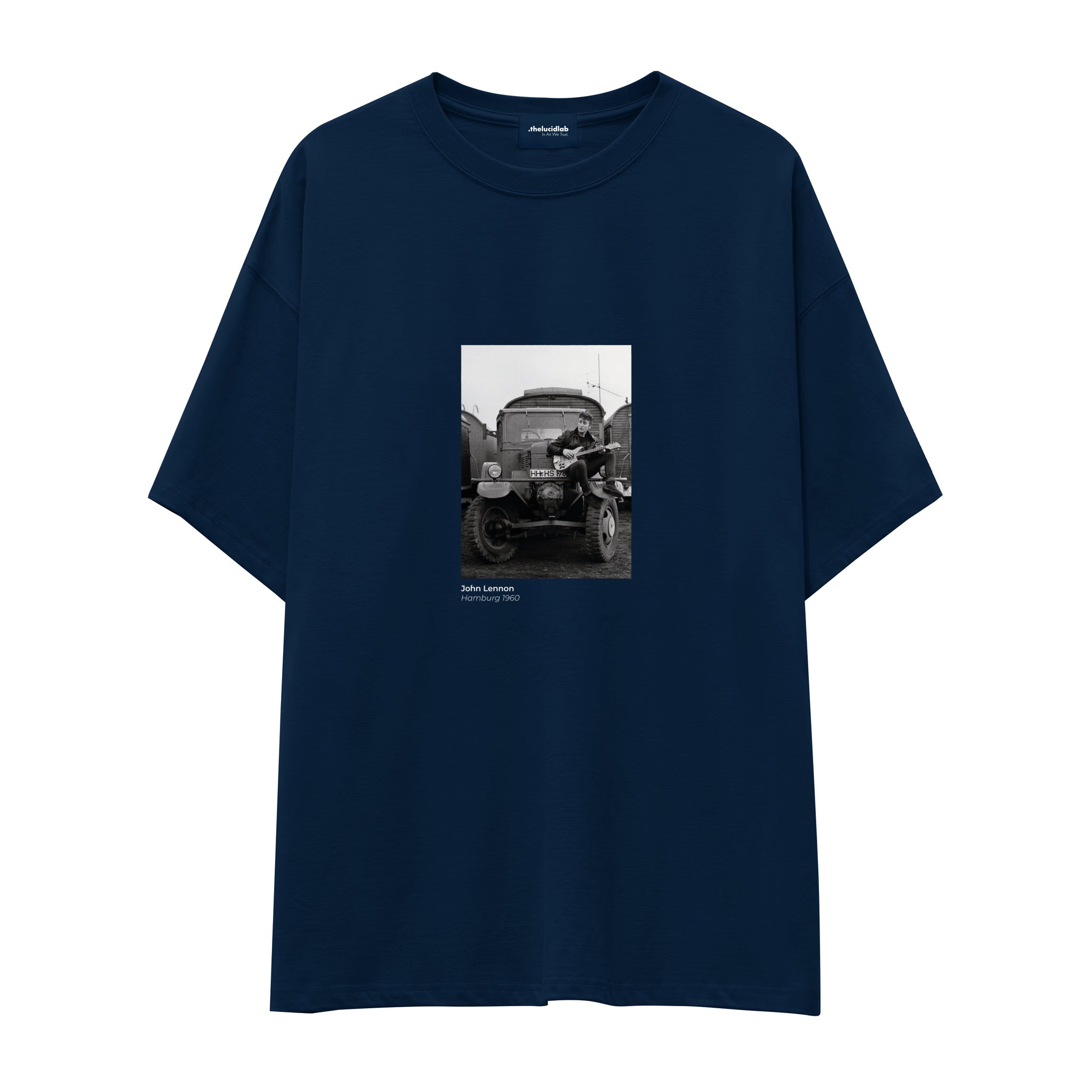 John Lennon Hamburg 1960 Oversize Tişört