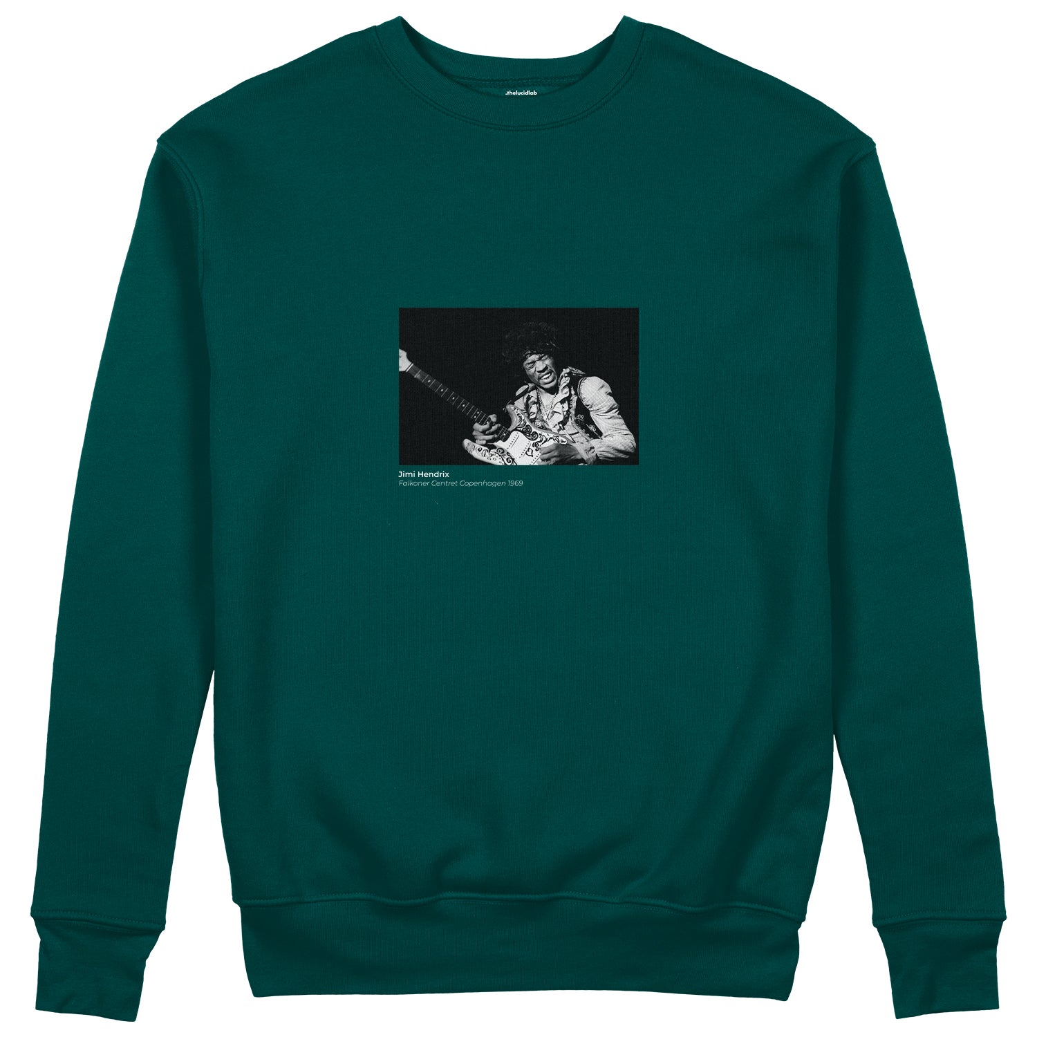 Jimi Hendrix Falkoner Centret Copenhagen 1969 Sweatshirt
