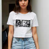 Guernica Crop Tişört