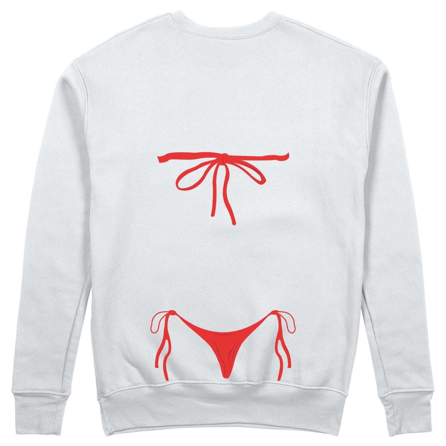 Red Bikini Sweatshirt