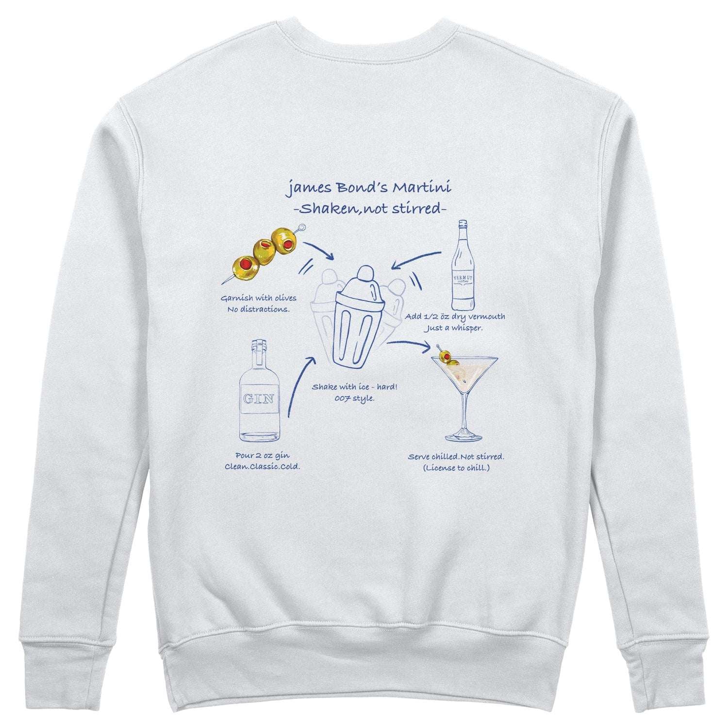 James Bond's Martini Sweatshirt