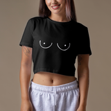 Uncensored Crop Tişört