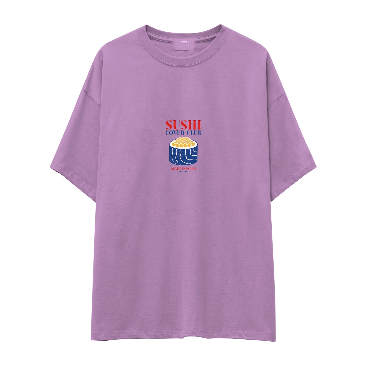 Sushi Lover Club Oversize Tişört
