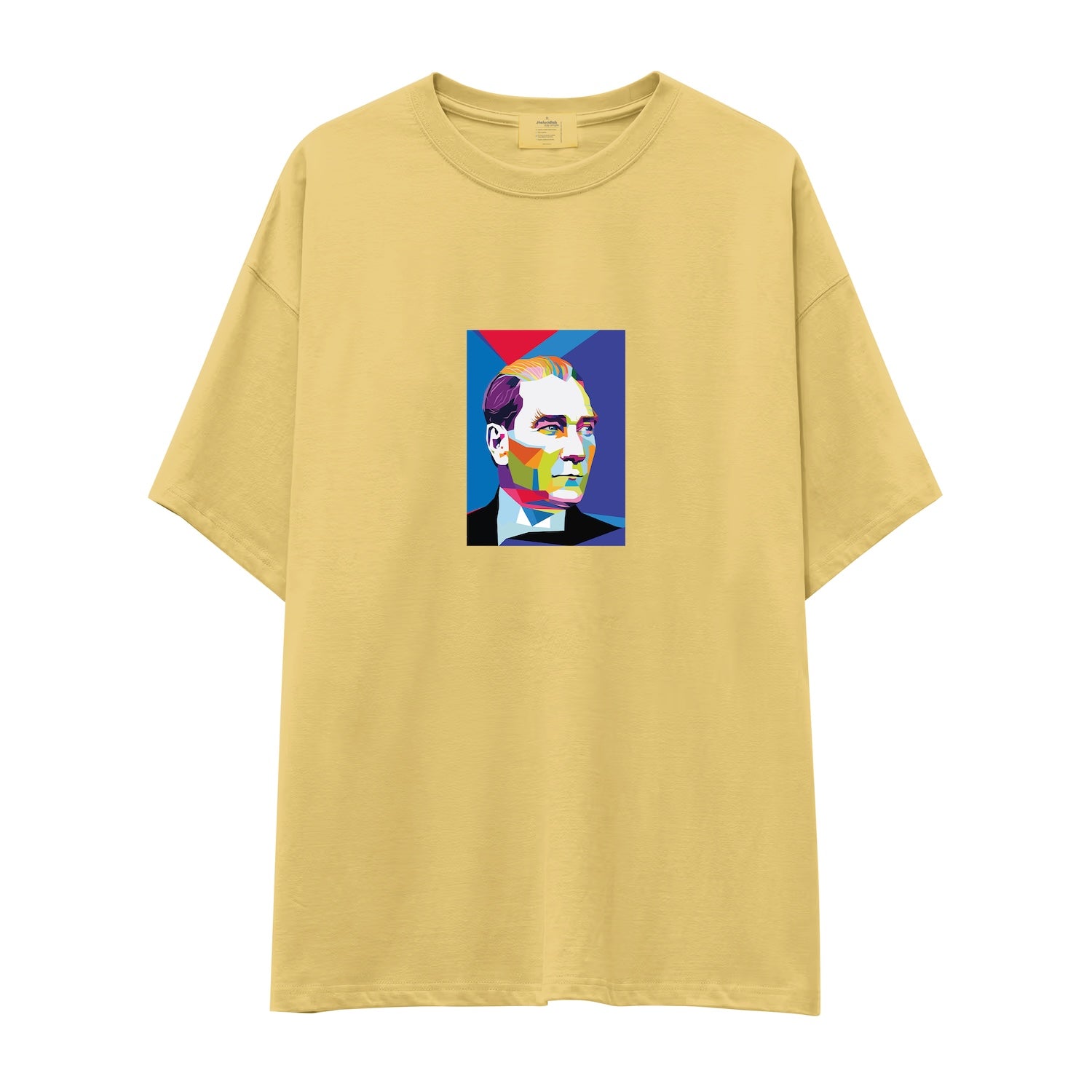 Atatürk Pop Art Oversize Tişört