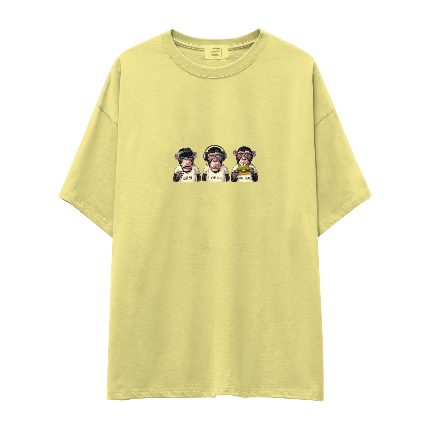 Diplomatic Monkeys Oversize Tişört