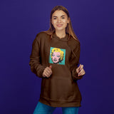 Andy Warhol / Marilyn Monroe Blue Oversize Hoodie