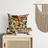 Simpsons Çift Taraflı Kırlent Kılıfı 2 Adet