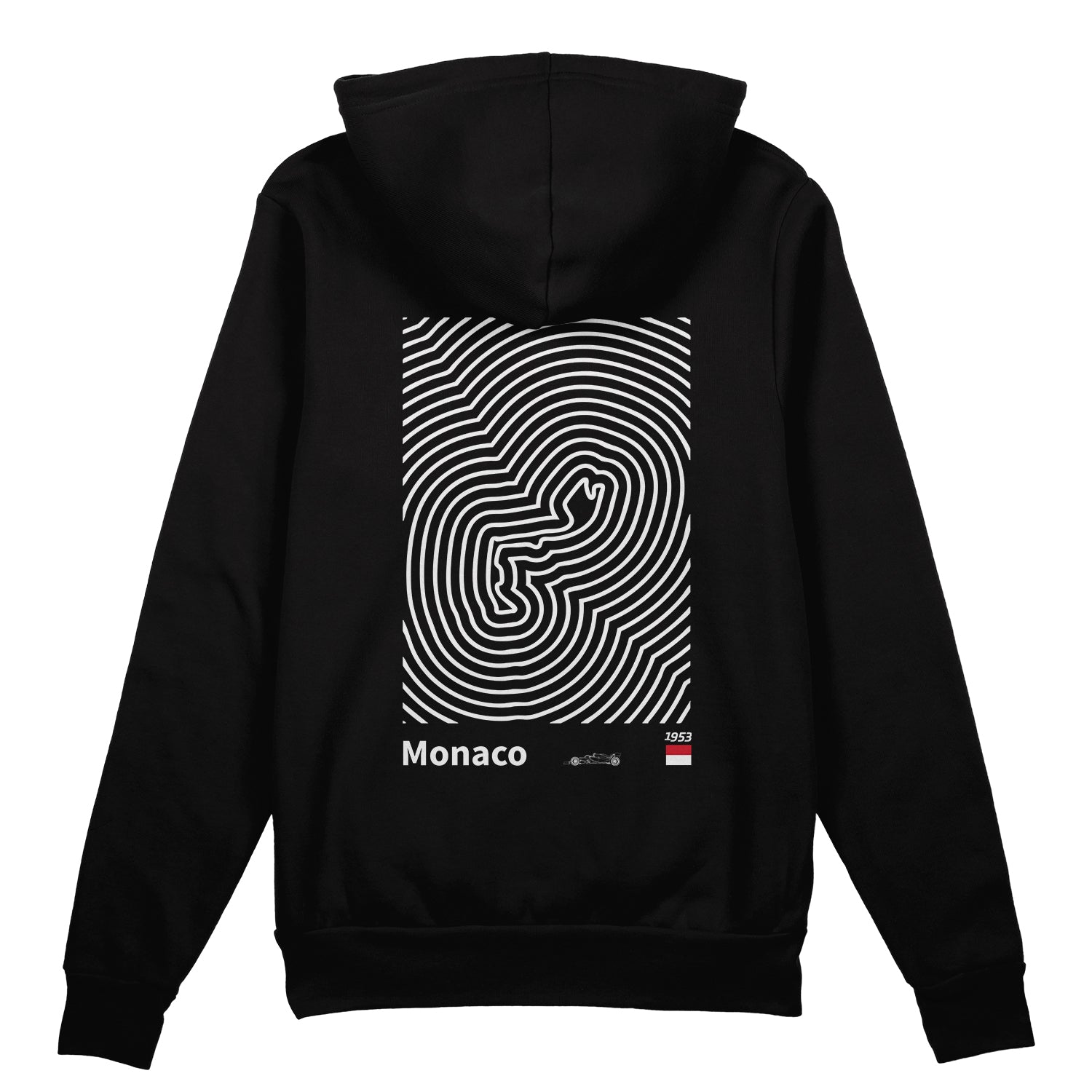 Circuit de Monaco Artwork Oversize Hoodie