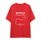 Monako Grand Prix Oversize Tişört