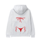 Red Bikini Hoodie