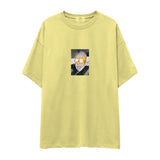 Albert Einstein / Homer Simpson Oversize Tişört