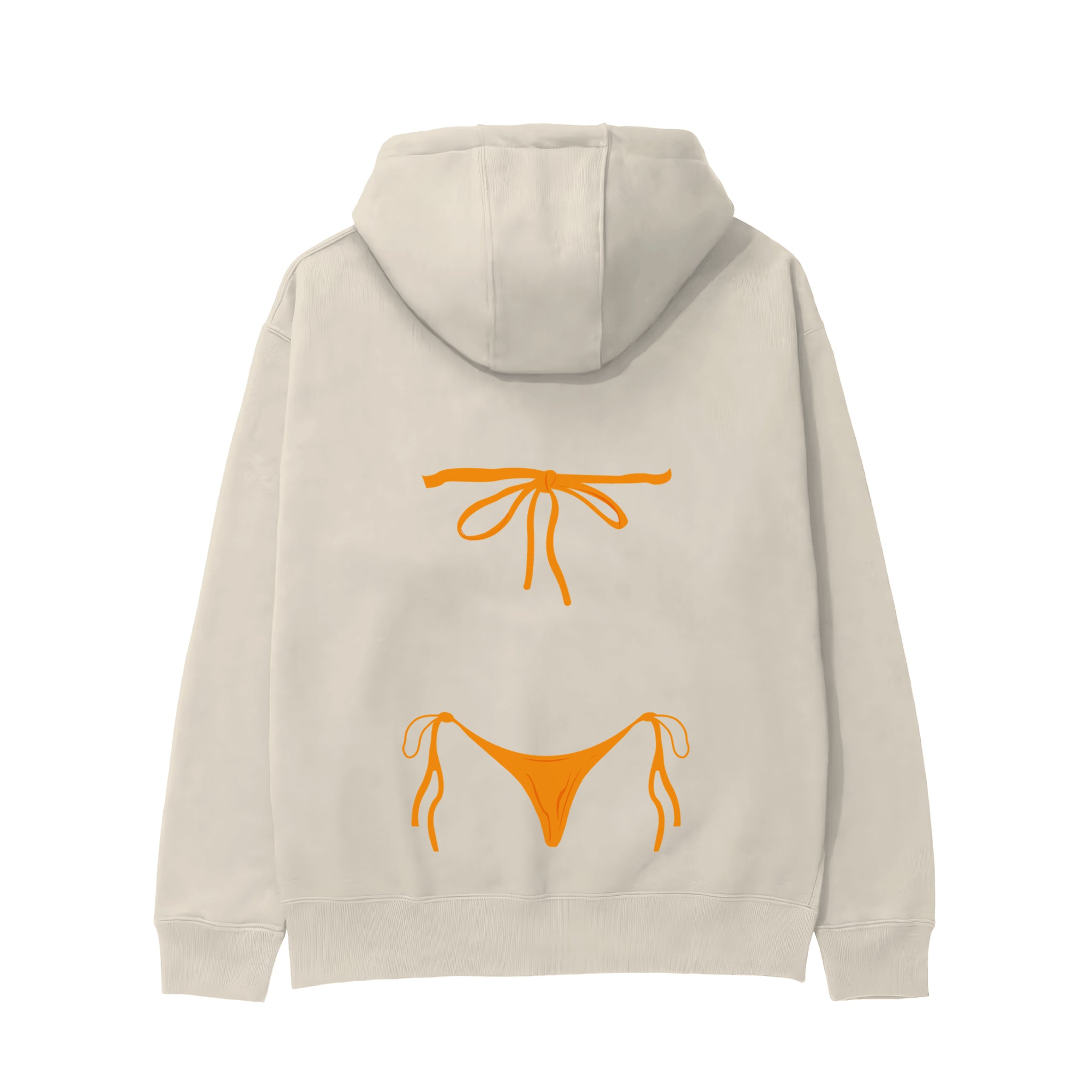 Orange Bikini Hoodie