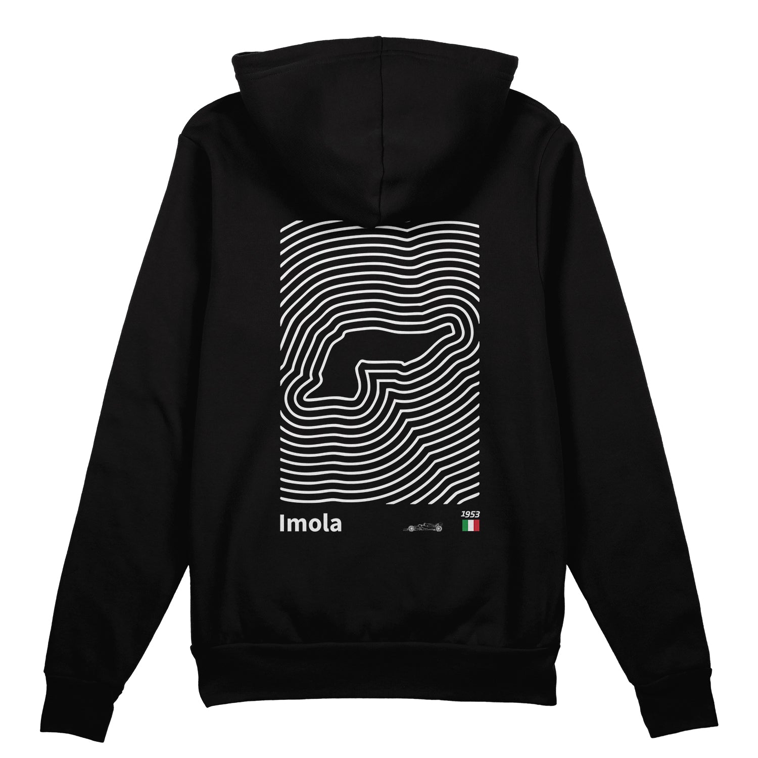 Imola Circuit Artwork Oversize Hoodie