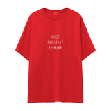 Past Present Future Oversize Tişört