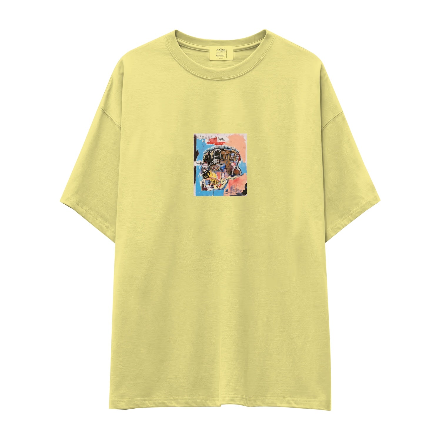 Basquiat Skull (1982) Oversize Tişört